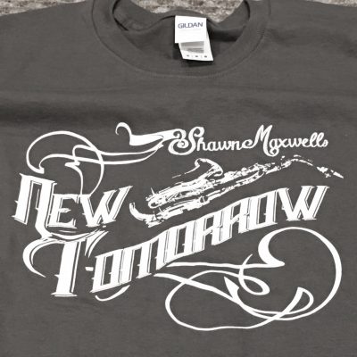 Shawn Maxwell's New Tomorrow T-Shirt Detail